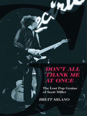 cover image of Don't All Thank Me At Once